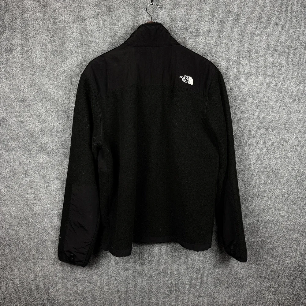 The North Face Denali Polartec Fleece Full Zip Jacket Black Mens Size L
